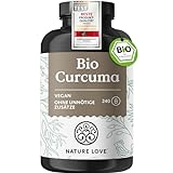 NATURE LOVE Bio Curcuma - 240 Kapseln - mit Curcumin aus Kurkuma und Piperin aus schwarzem Pfeffer - hochdosiert, vegan,...